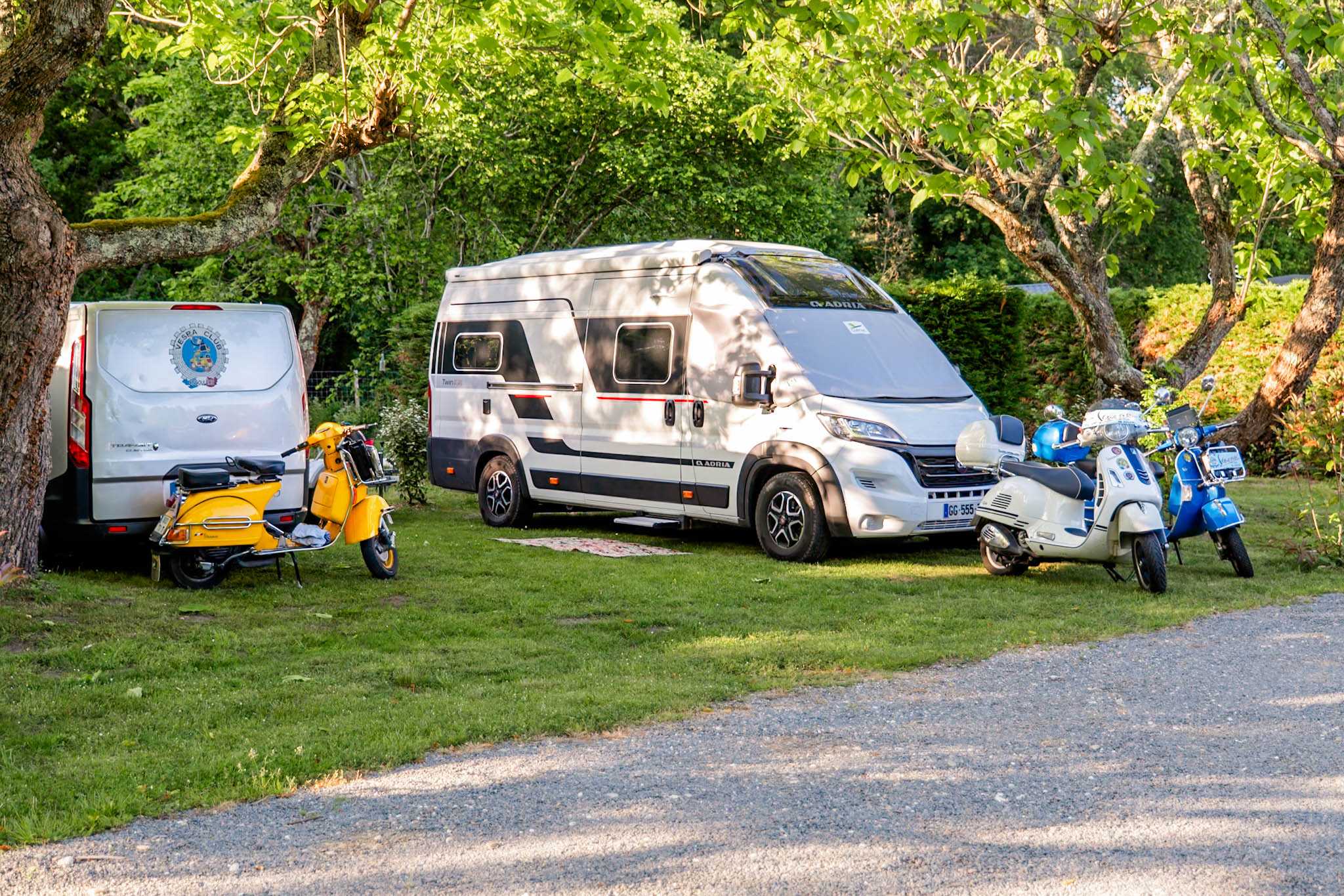 Camping Le Paradis emplacements