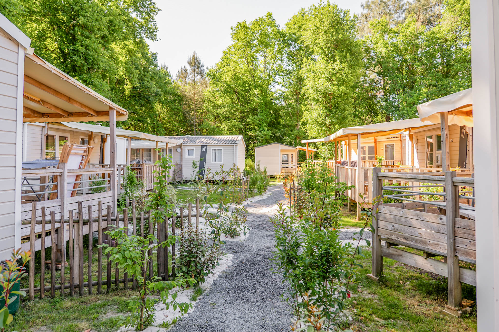 Camping Le Paradis hébergements