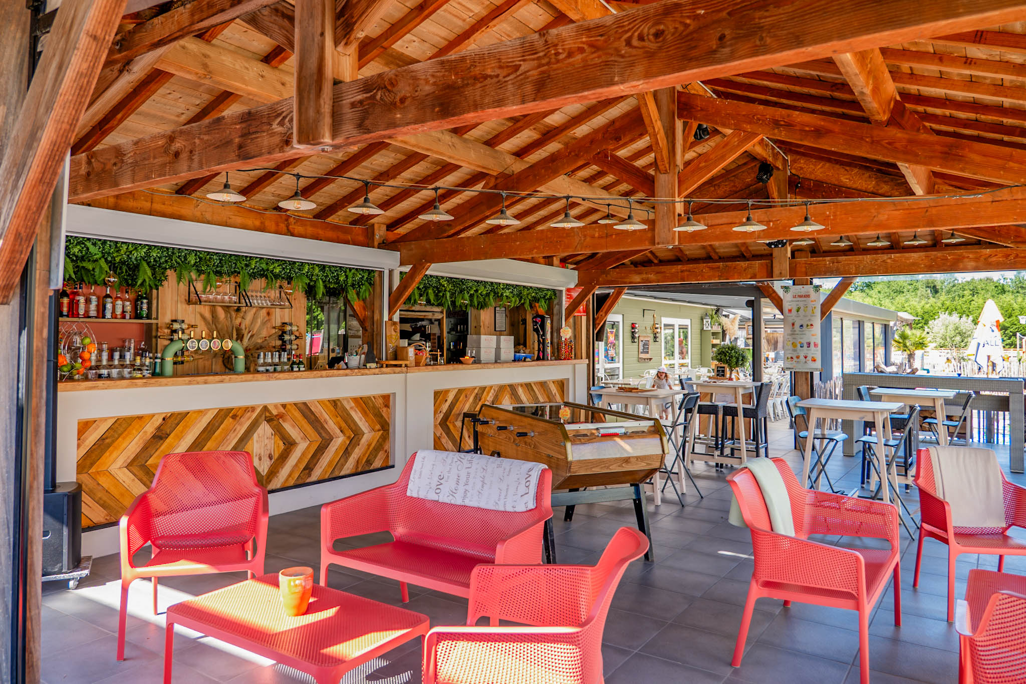 Camping Le Paradis restaurant