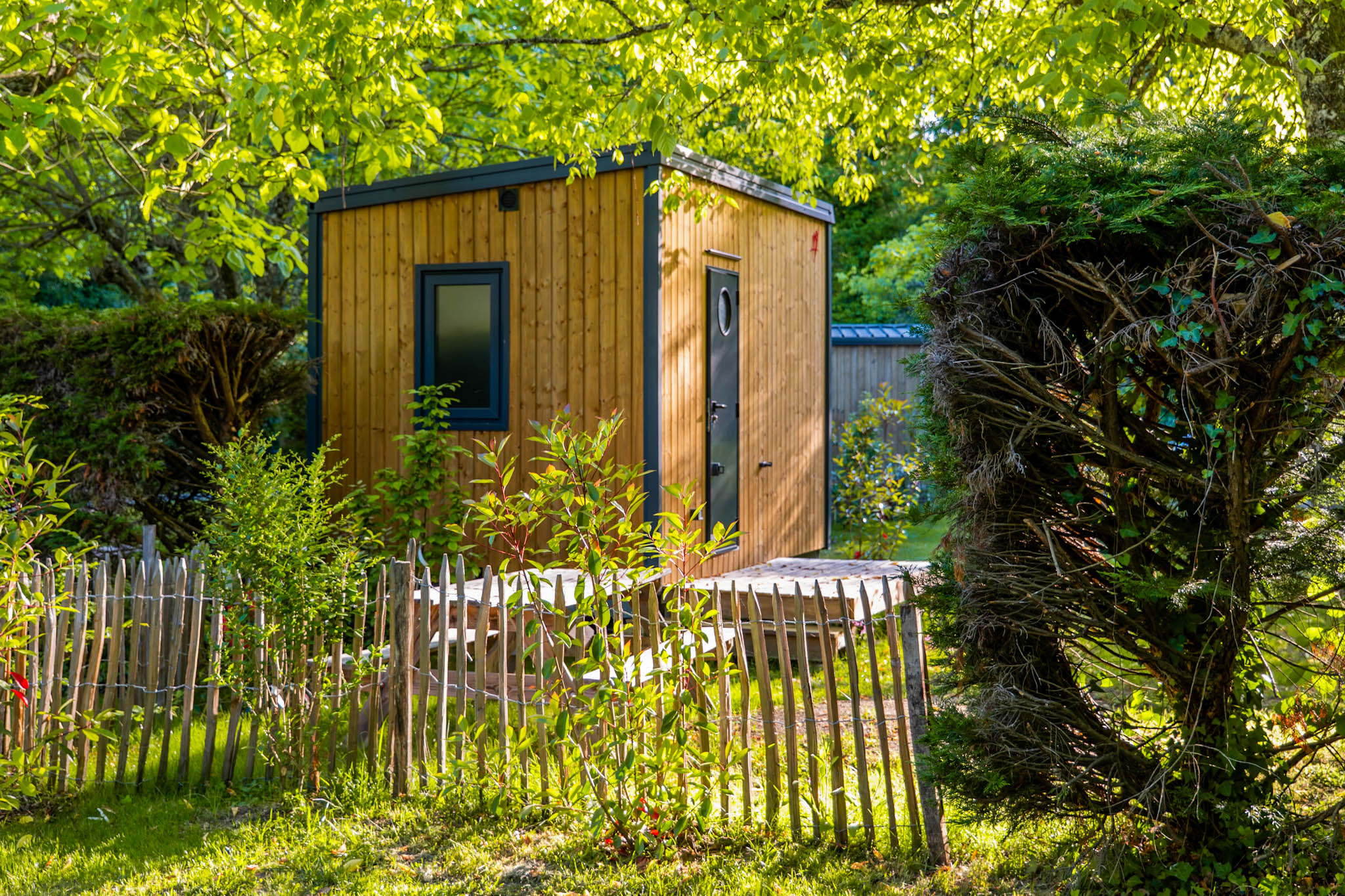 emplacements camping avec toilettes privatifs
