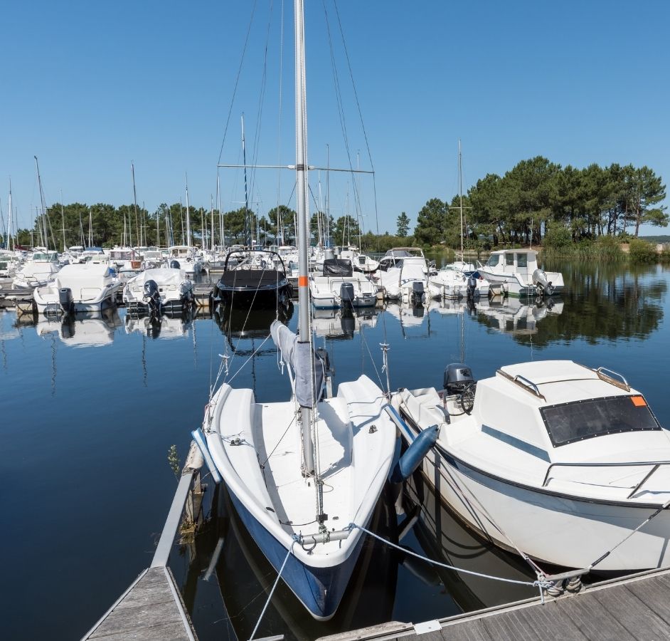 port ville d’Hourtin